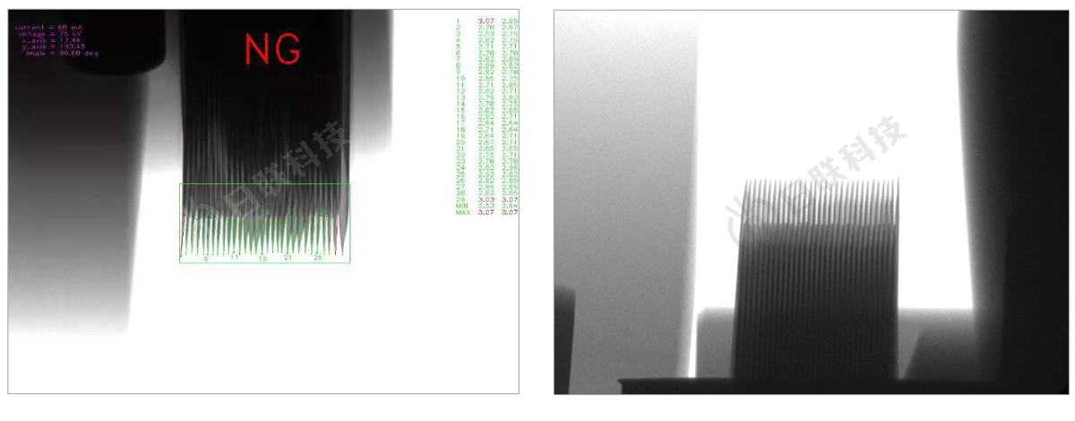 日聯(lián)科技離線X-ray電池檢測(cè)圖 日聯(lián)科技離線X-ray電池檢測(cè)圖